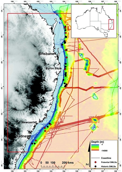 historic submarine landslides